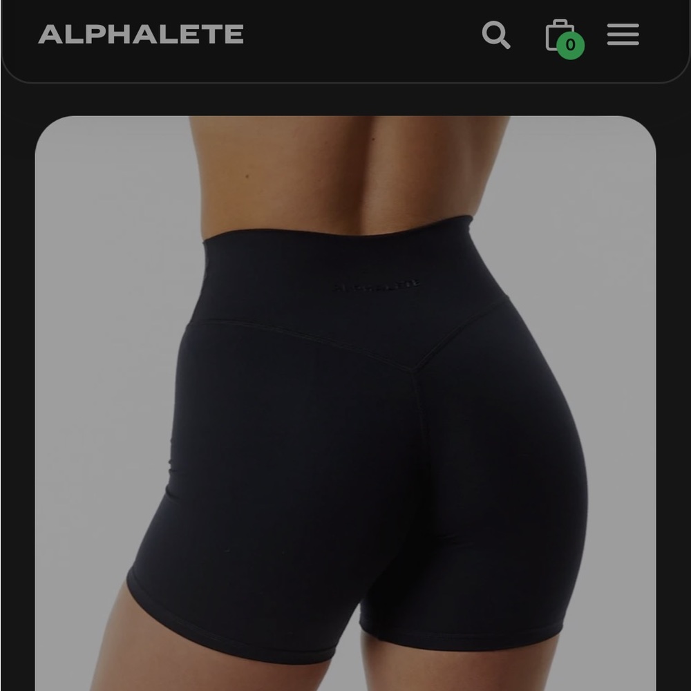 Alphalete Alphalux Wonder Short 6”